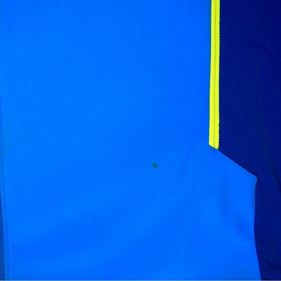 Patagonia Jacket Mens XL Blue Adze Polartec Softshell Windblock Bright B2 - Picture 2 of 16